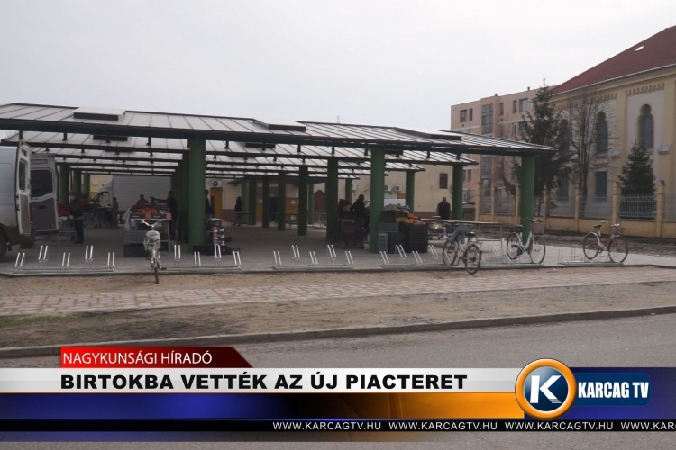 Birtokba vették az új piacteret