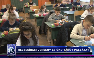 HELYESÍRÁSI VERSENY ÉS ÖKO-TÁRGY PÁLYÁZAT