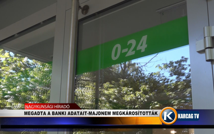 MEGADTA A BANKI ADATAIT-MAJDNEM MEGKÁROSÍTOTTÁK