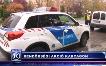 RENDŐRSÉGI AKCIÓ KARCAGON