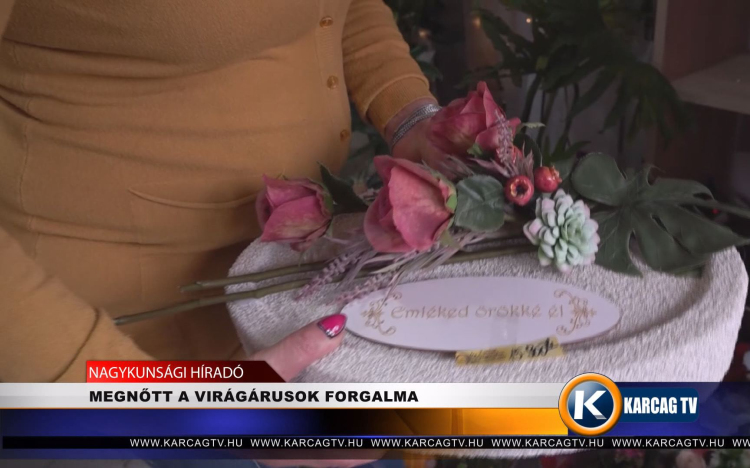 MEGNŐTT A VIRÁGÁRUSOK FORGALMA