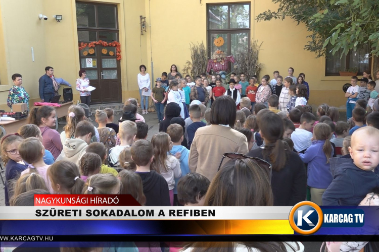 SZÜRETI SOKADALOM A REFIBEN