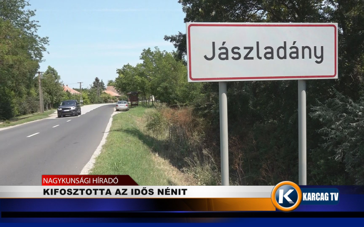 KIFOSZTOTTA AZ IDŐS NÉNIT