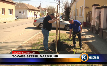 TOVÁBB SZÉPÜL VÁROSUNK