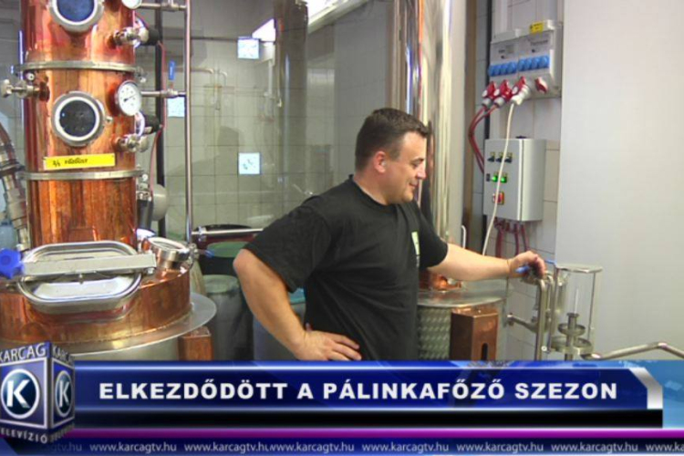 ELKEZDŐDÖTT A PÁLINKAFŐZŐ SZEZON