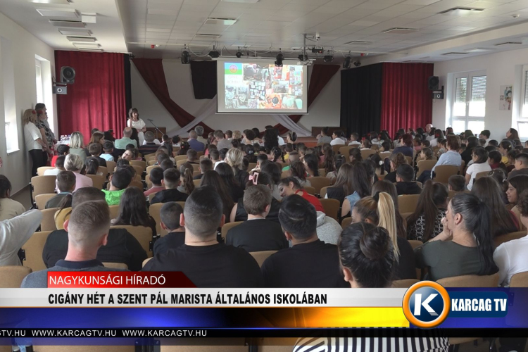 CIGÁNY HÉT A SZENT PÁL MARISTA ÁLTALÁNOS ISKOLÁBAN