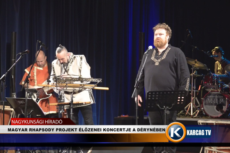 A MAGYAR RHAPSODY PROJEKT ÉLŐZENEI KONCERTJE A DÉRYNÉBEN