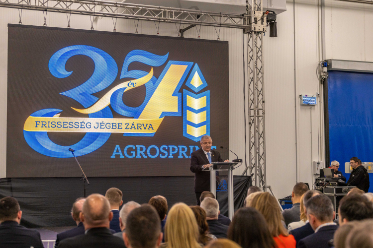 Átadták az Agrosprint Zrt. új csomagoló üzemét