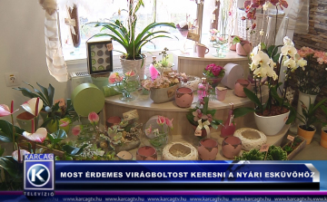 MOST ÉRDEMES VIRÁGBOLTOST KERESNI A NYÁRI ESKÜVŐHÖZ