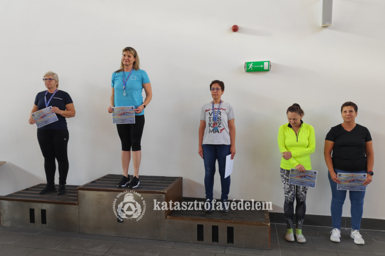  Dobogós helyezések a belügyi úszóbajnokságon