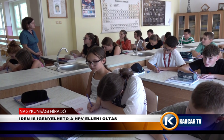 IDÉN IS IGÉNYELHETŐ A HPV ELLENI OLTÁS