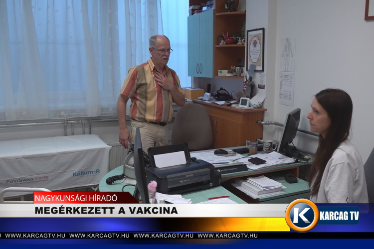 MEGÉRKEZETT A VAKCINA