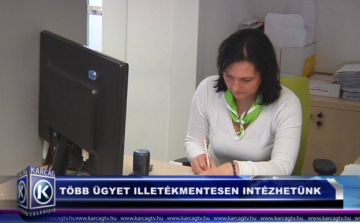 TÖBB ÜGYET ILLETÉKMENTESEN INTÉZHETÜNK