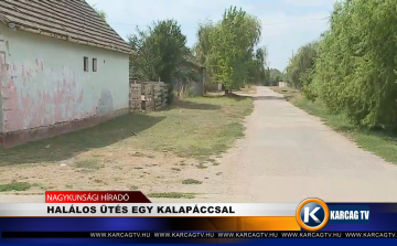 HALÁLOS ÜTÉS EGY KALAPÁCCSAL