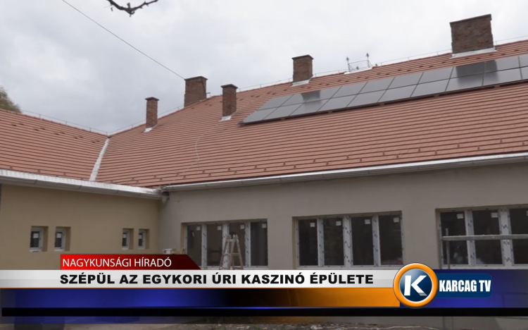 SZÉPÜL AZ EGYKORI ÚRI KASZINÓ ÉPÜLETE