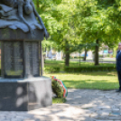 Koszorúzás a Hősök Napja alkalmából