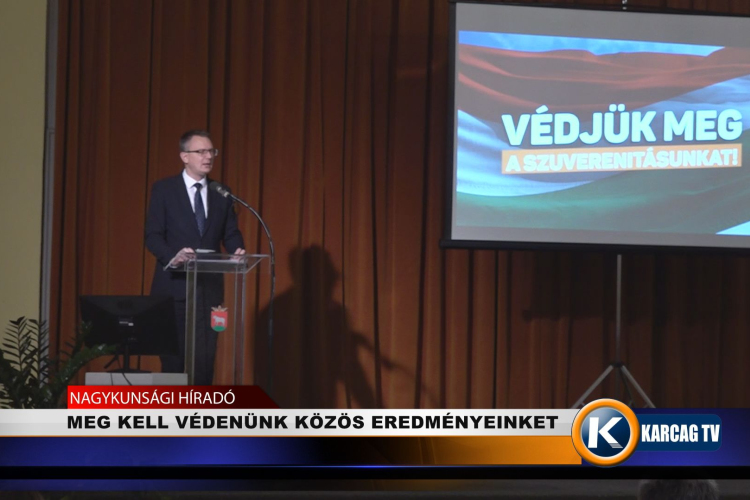 MEG KELL VÉDENÜNK KÖZÖS EREDMÉNYEINKET