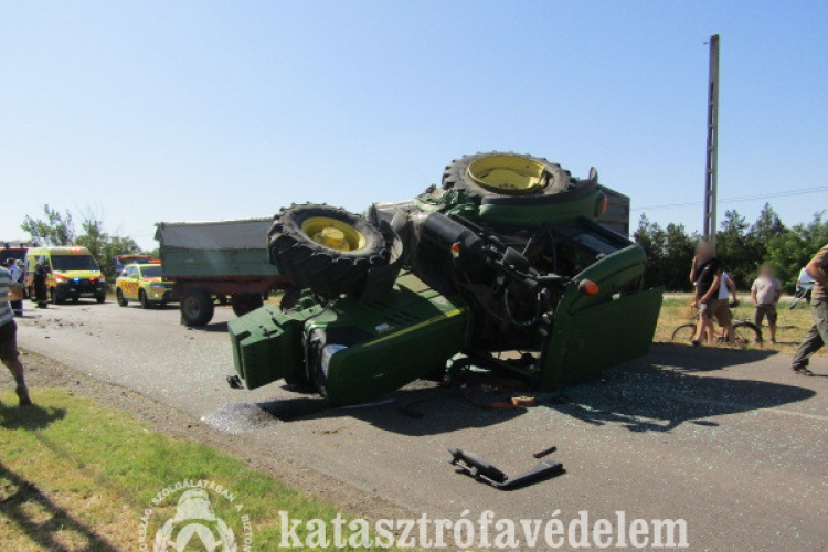 Baleset Mezőtúrnál