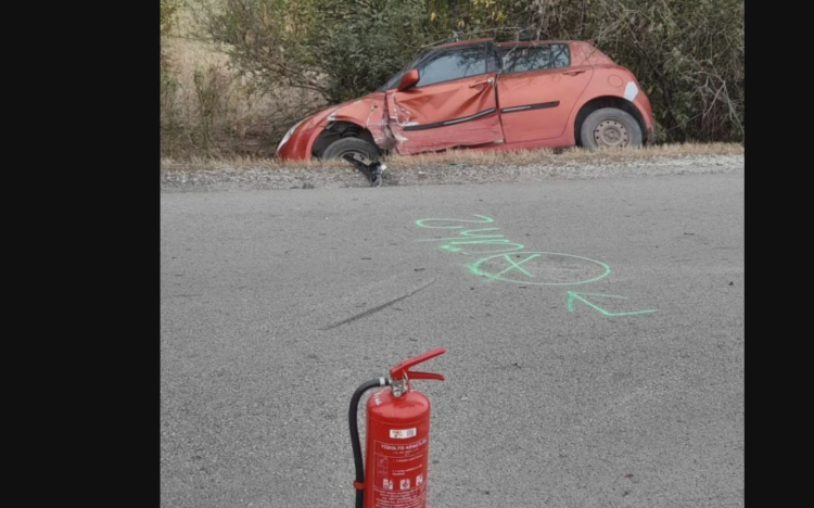  Két baleset történt ugyanazon a helyen Túrkevénél