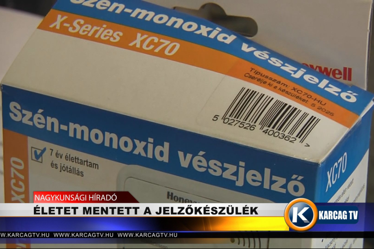 ÉLETET MENTETT A JELZŐKÉSZÜLÉK