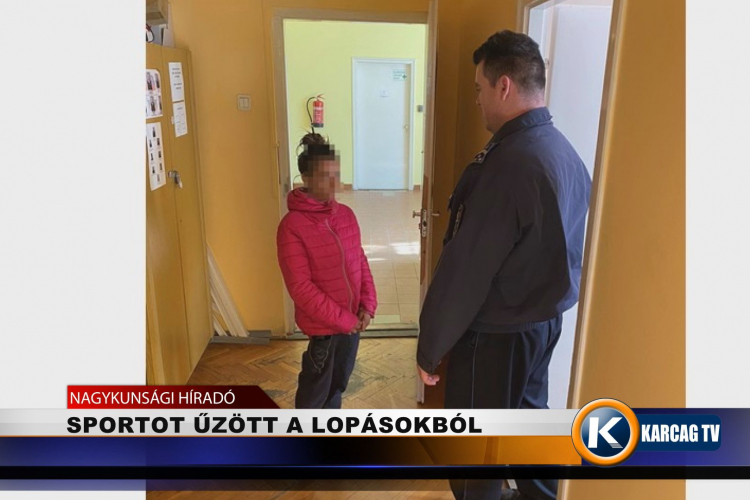 SPORTOT ŰZÖTT A LOPÁSOKBÓL