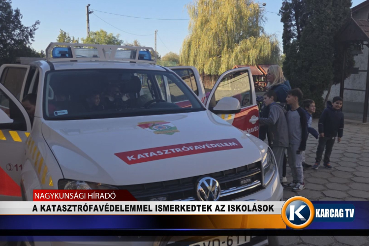 A KATASZTÓFAVÉDELEMMEL ISMERKEDTEK AZ ISKOLÁSOK