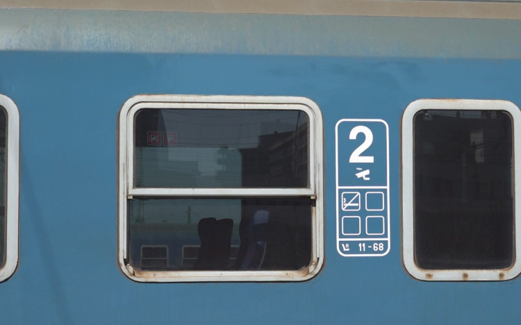 TERMÉSKÖVEKKEL TÖRTE BE A VONAT ABLAKÁT