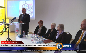 ELŐADÁSOKAT TARTOTTAK A KARCAG KINCSE MŰVÉSZETI ÉS KONFERENCIA KÖZPONTBAN