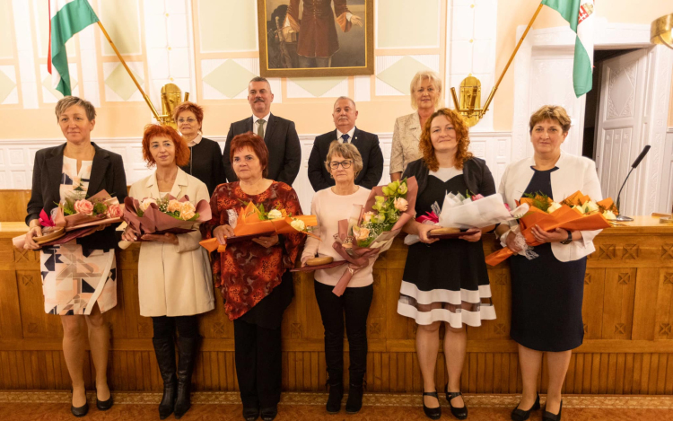 Szociális Munka Napja- Díjátadó a Városházán