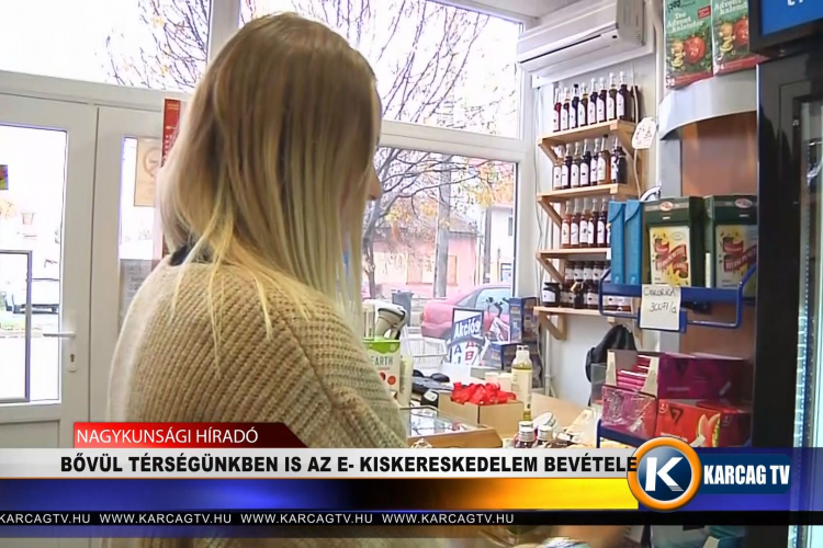 BŐVÜL TÉRSÉGÜNKBEN IS AZ E KISKERESKEDELEM BEVÉTELE