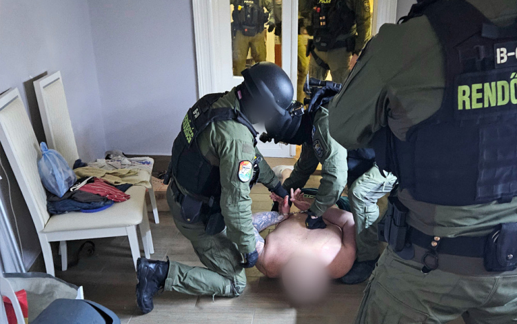 Hét településen egyszerre csaptak le a kristállyal kereskedőkre