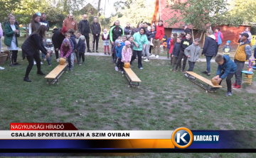 CSALÁDI SPORTDÉLUTÁN A SZIM OVIBAN