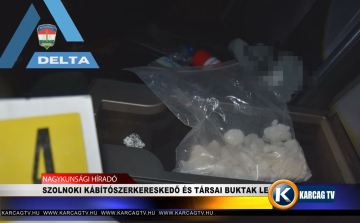 SZOLNOKI KÁBÍTÓSZERKERESKEDŐ ÉS TÁRSAI BUKTAK LE