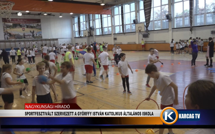 SPORTFESZTIVÁLT RENDEZETT A GYÖRFFY ISTVÁN KATOLIKUS ÁLTALÁNOS ISKOLA
