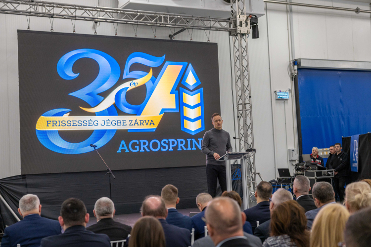 Átadták az Agrosprint Zrt. új csomagoló üzemét