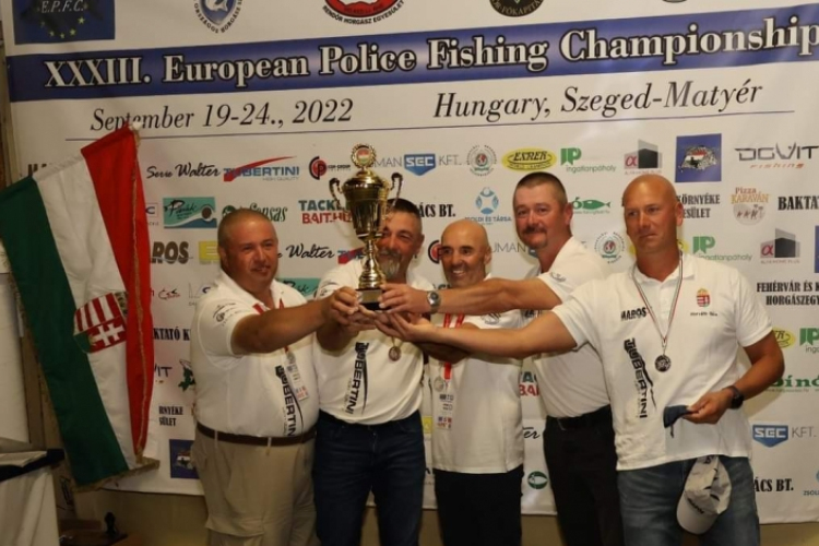 RENDŐR HORGÁSZ EURÓPA BAJNOKSÁG SZEGEDEN 