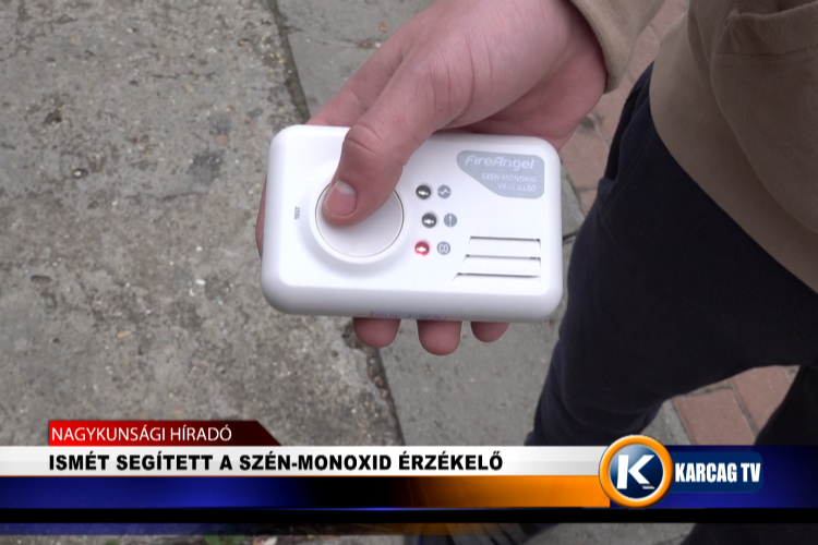 ISMÉT SEGÍTETT A SZÉN-MONOXID ÉRZÉKELŐ