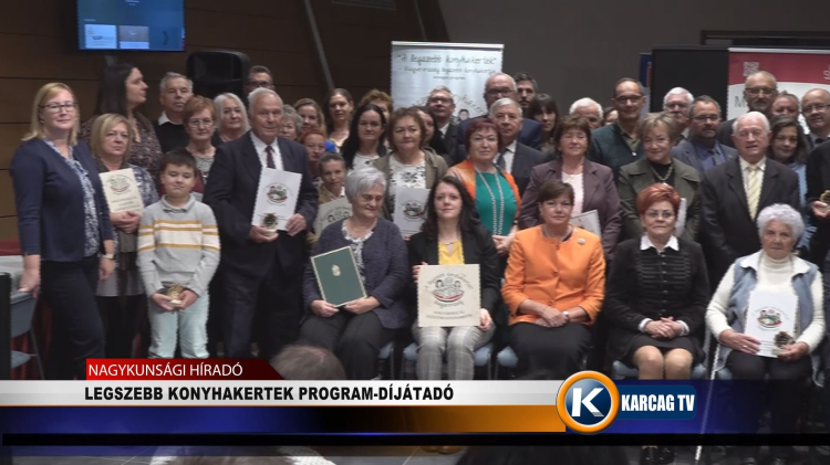 LEGSZEBB KONYHAKERTEK PROGRAM- DÍJÁTADÓ