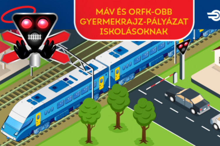 Gyermekrajz-pályázat iskolásoknak a balesetek megelőzése érdekében
