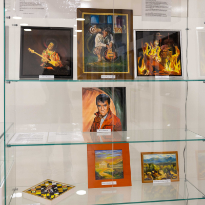 Takács Rudolf és Dr. Balla Katalin karcagi képzőművészek kiállítása